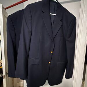 Lot of 2 LRL Ralph Lauren Men Navy Blazer / Sport Coat 42R